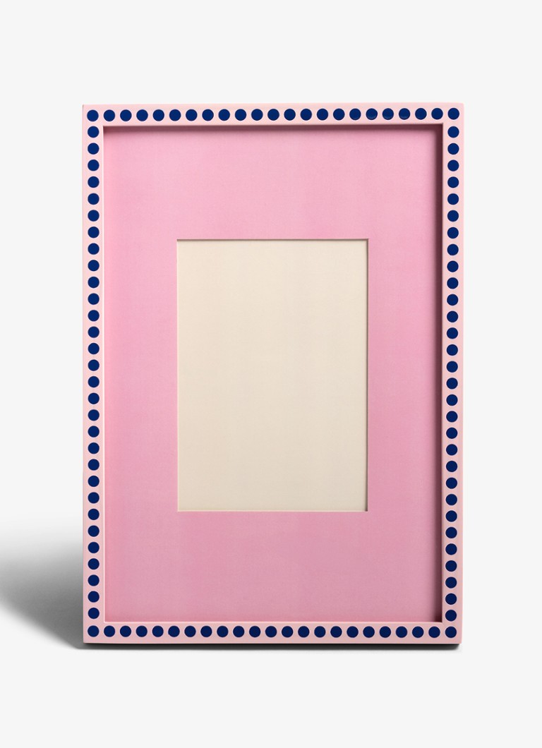 &Klevering Fotolijst met stippen 30 x 21 cm Roze - Deal