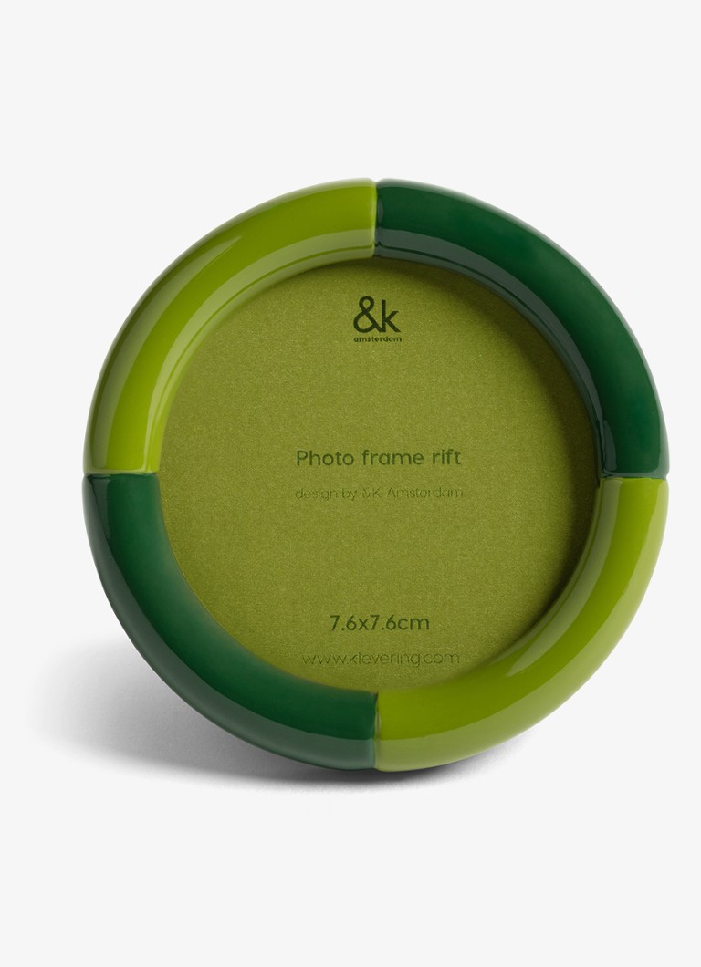&Klevering Rift fotolijst 9.5 cm Groen - Deal