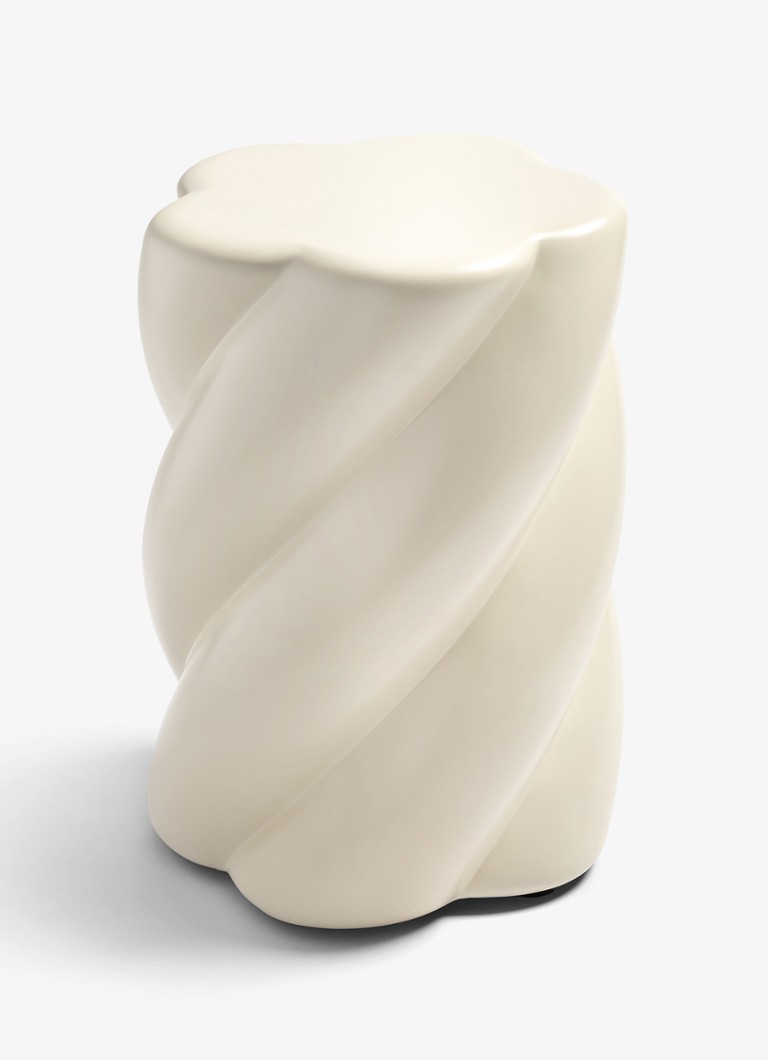 &Klevering Kruk marshmallow 45 cm Gebroken wit - Deal