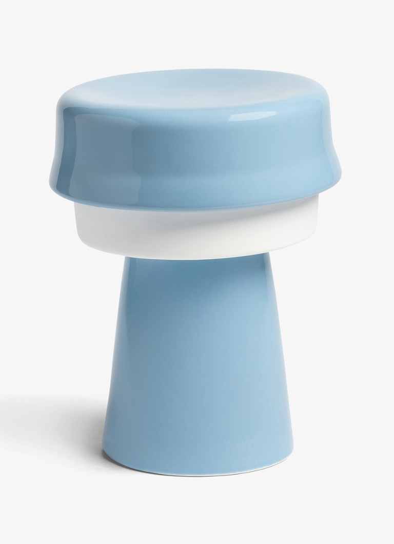 &Klevering Tafellamp met hoed 20 cm Blauw - Deal