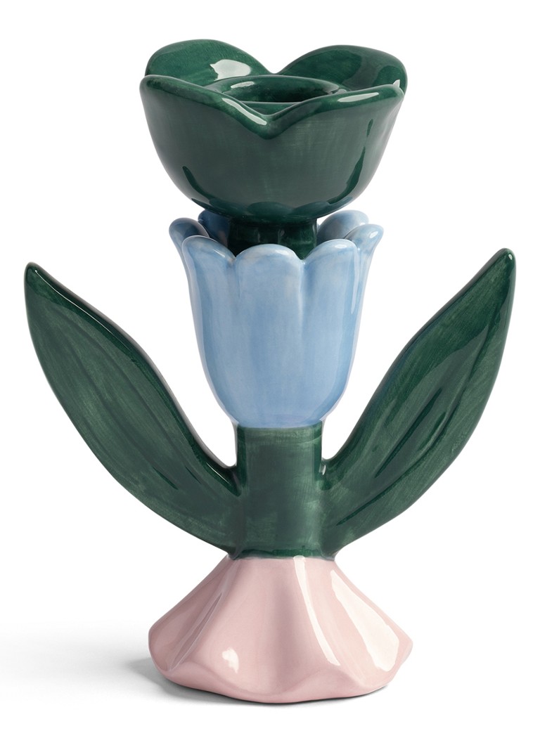 &Klevering Blume kandelaar 14 cm Donkergroen - Deal