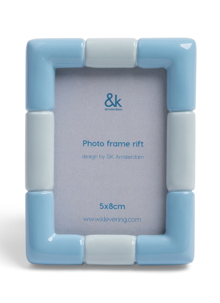 &Klevering Rift fotolijst Blauw - Deal