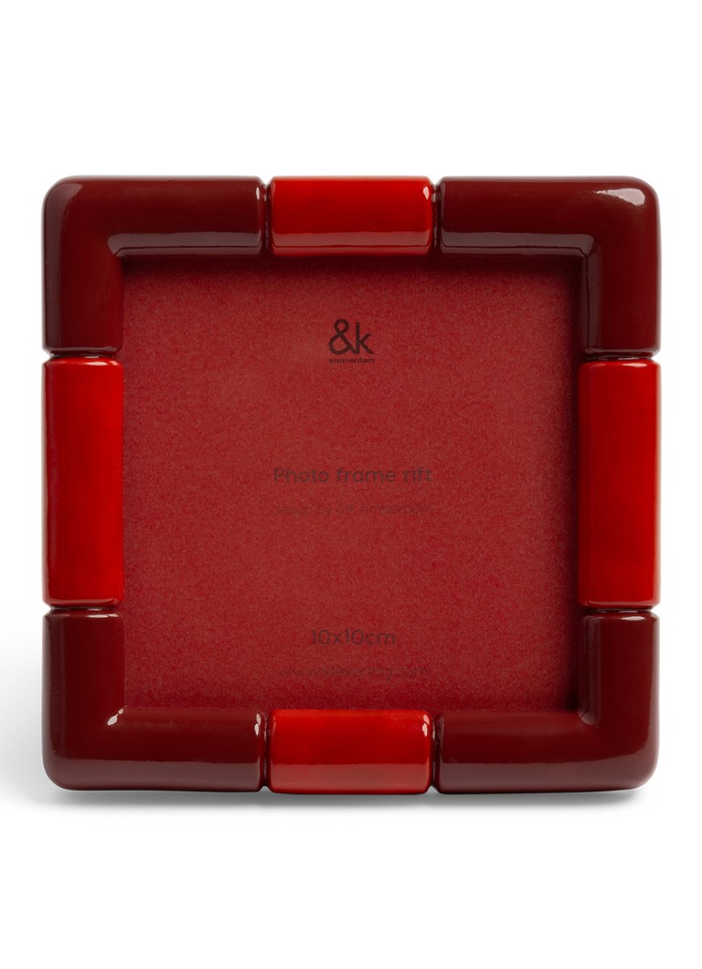 &Klevering Rift fotolijst Rood - Deal