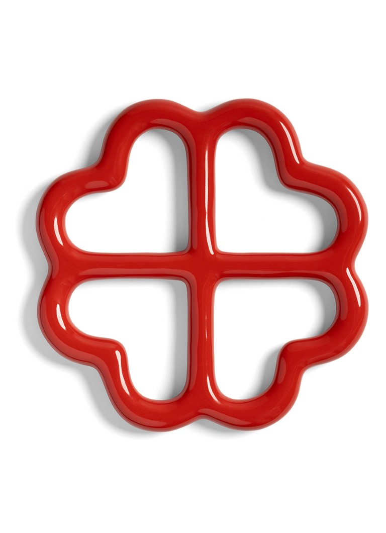 &Klevering Clover pannenonderzetter Rood - Deal