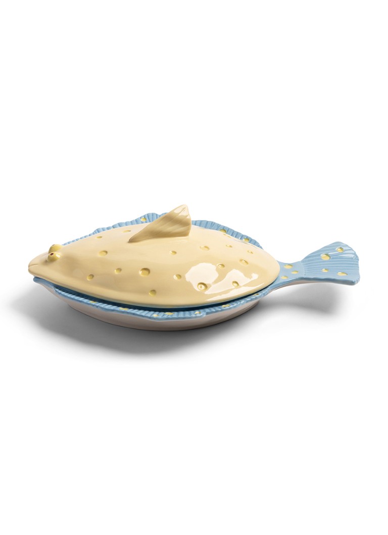 &Klevering Plaice serveerschaal 29,5 cm Staalblauw - Deal