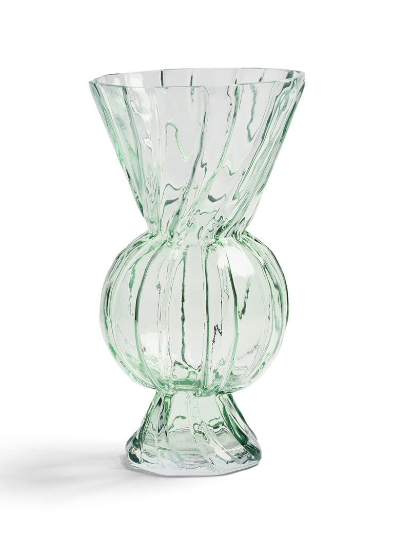 &Klevering Rhombic vaas 28,5 cm Groen - Deal