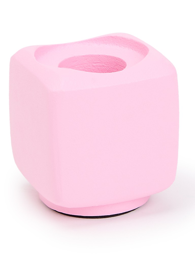 &Klevering Chunk kaarshouder 5 cm Roze - Deal