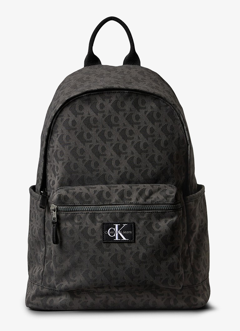 Calvin Klein Heren Rugzak met logoprint in de kleur Zwart