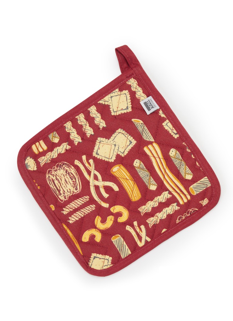 Now Designs Buona Pasta pannenlap Steenrood - Deal