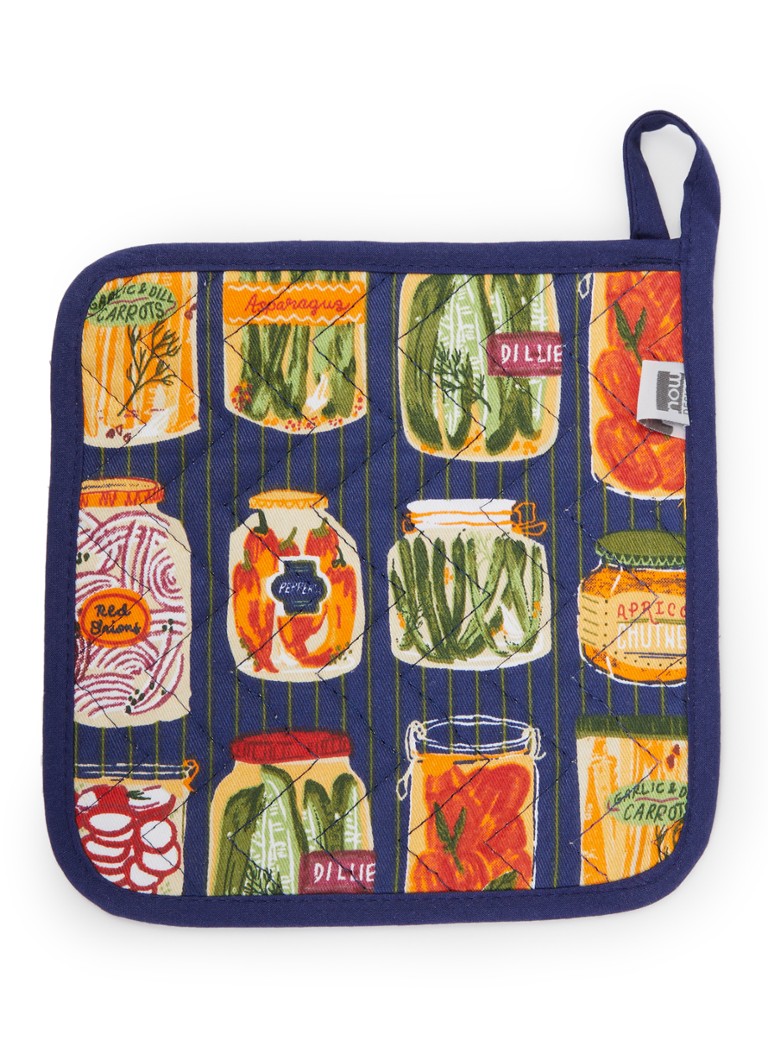 Now Designs Pickling pannenlap Blauw - Deal