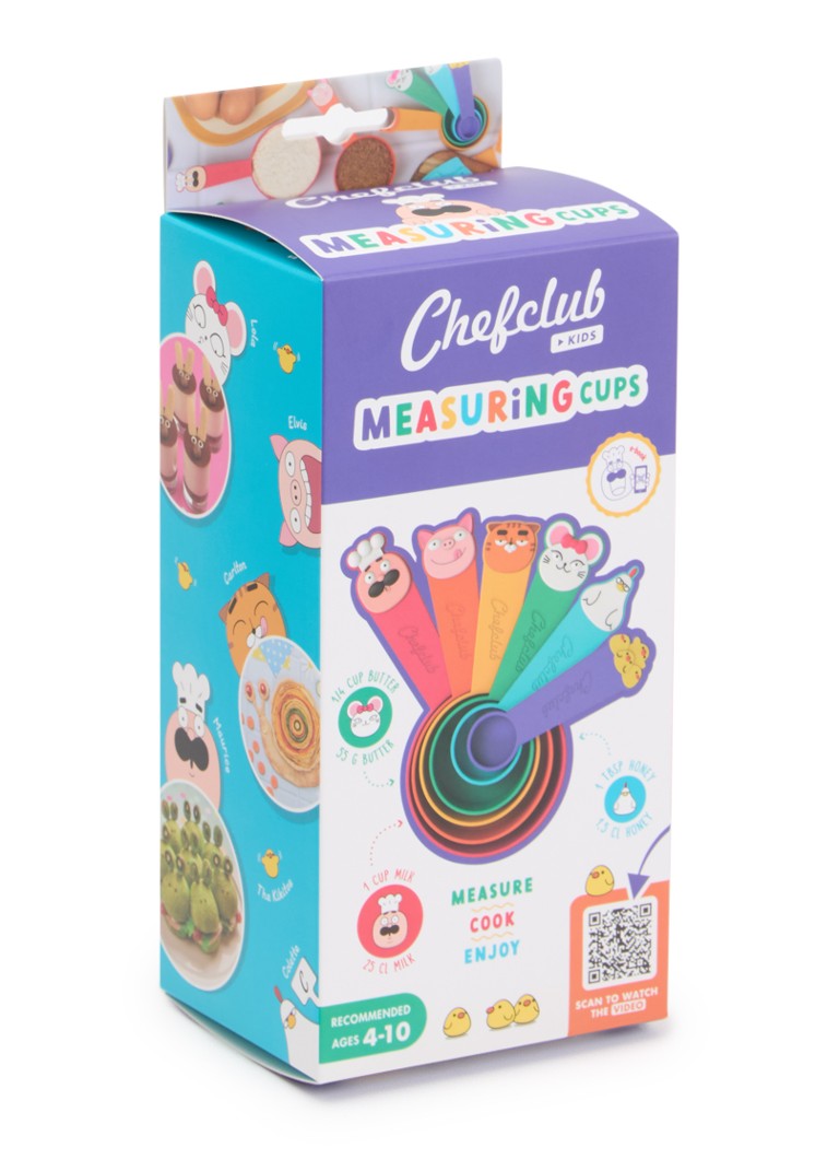Chefclub Maatlepel set van 6 Multicolor - Deal