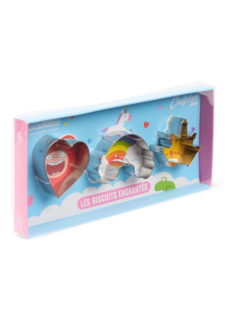 Chefclub Enchanted uitsteekvormen set van 3 - Deal