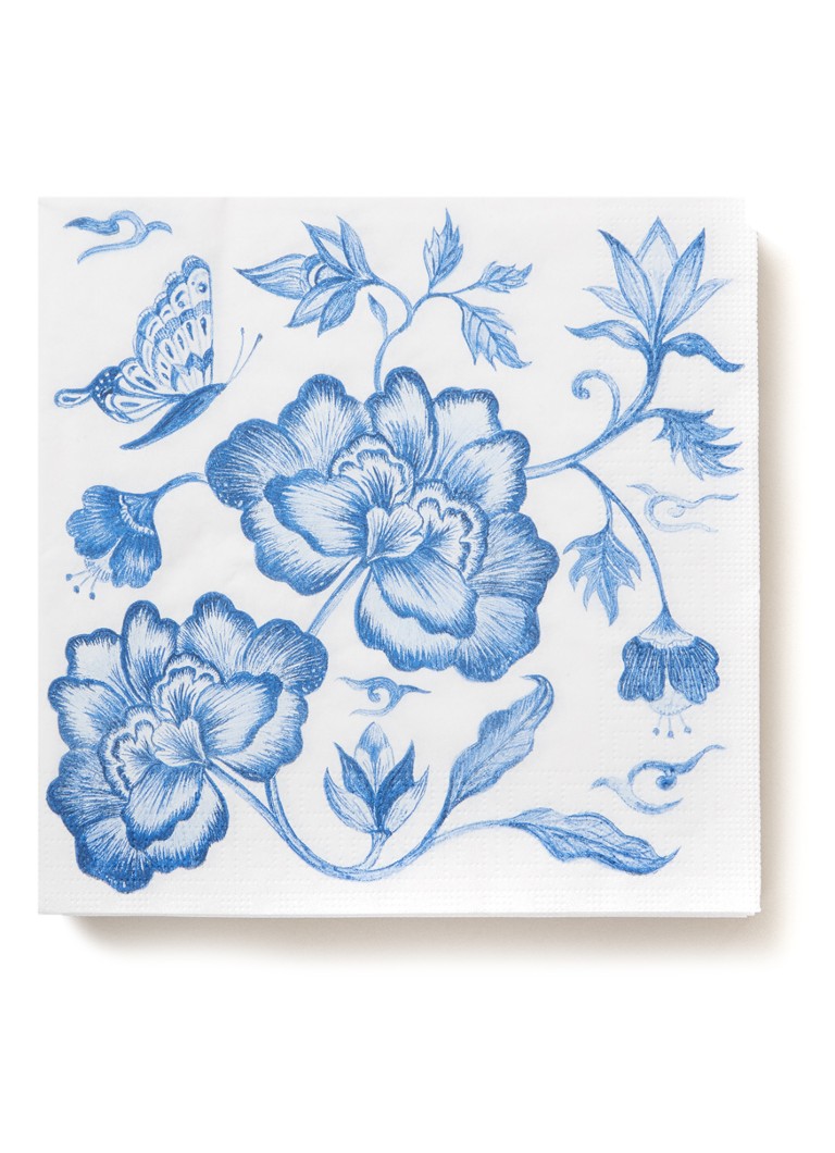 Ppd Princess' Peony servetten 33 x 33 cm Gebroken wit - Deal