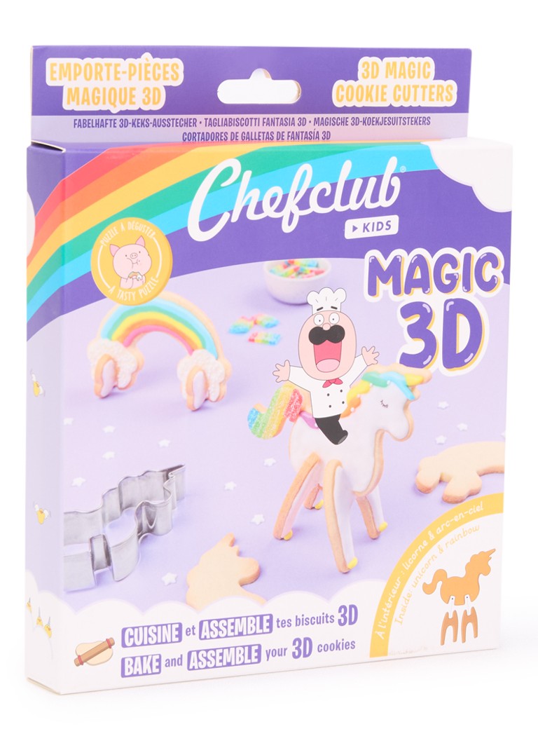 Chefclub Magic 3D uisteekvormen 4-delig - Deal