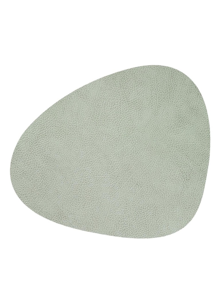 LIND DNA Curve placemat 37 x 44 cm Lichtgroen - Deal