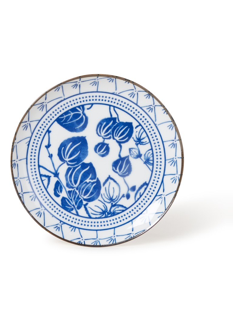 Tokyo Design Studio Flora Japonica Ivy gebaksbordje 16 cm Wit - Deal