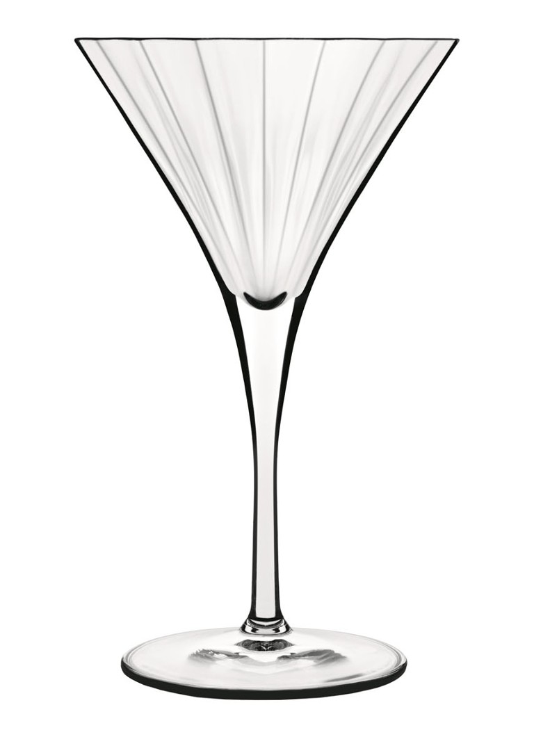 Luigi Bormioli Bach cocktailglas 26 cl set van 4 Transparant - Deal