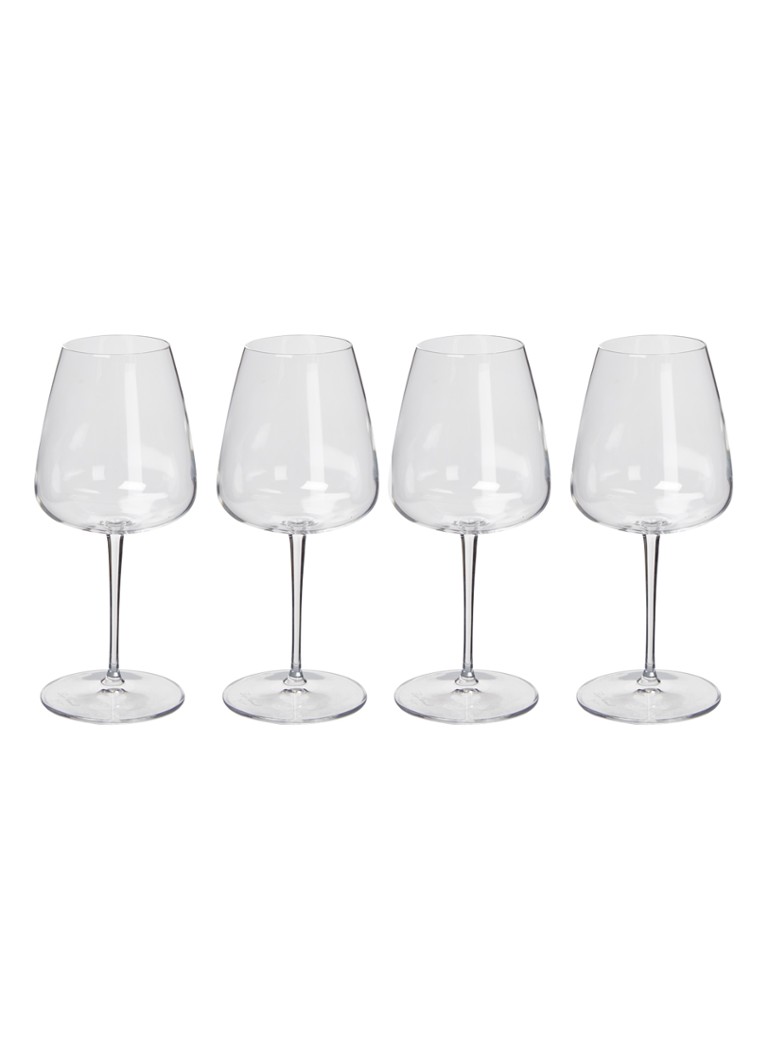 Luigi Bormioli Talismano Chardonnay witte wijnglas 45 cl set van 4 Transparant - Deal