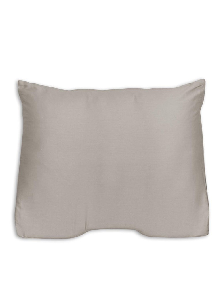 Silvana Comfort Satin Shoulder Contour kussensloop van katoensatijn Zand 60x70 Beauty tools - Deal