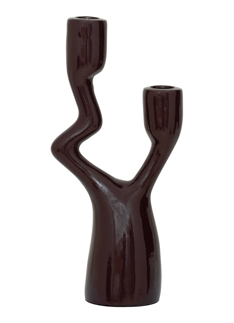Urban Nature Culture Adora kandelaar 27 cm Aubergine - Deal
