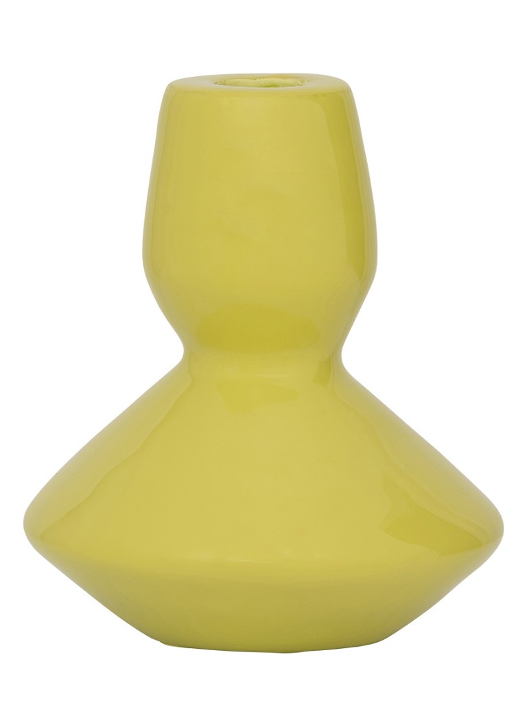 Urban Nature Culture Logan kandelaar 14 cm Geel - Deal