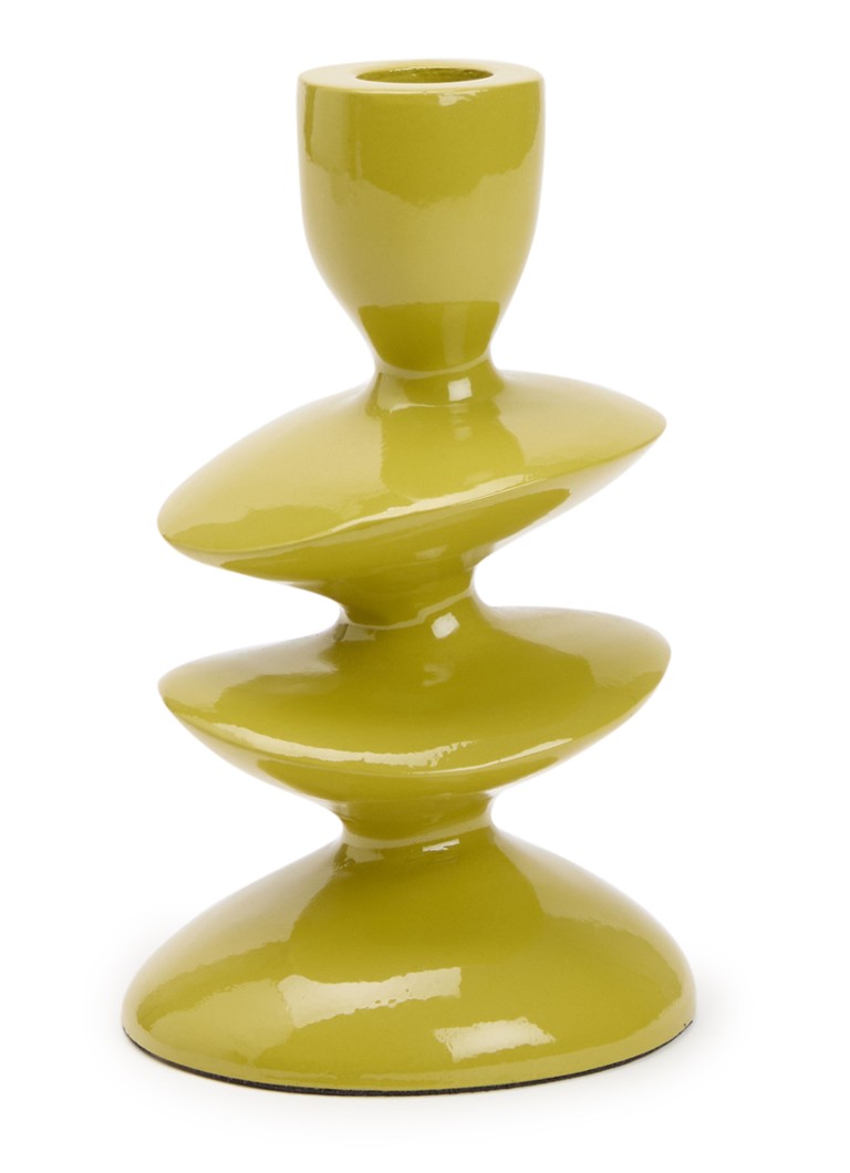 Urban Nature Culture Tove kandelaar 14 cm Geel - Deal