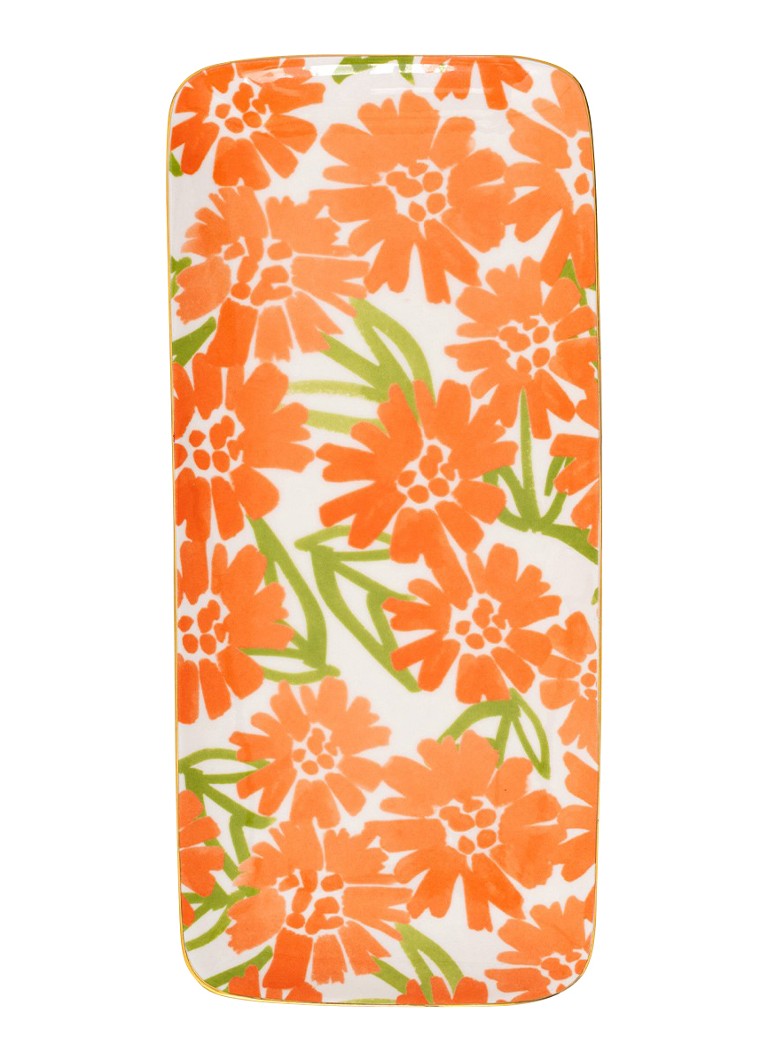 Urban Nature Culture Good Morning Palesa taartplateau 14 x 31 cm Oranje - Deal