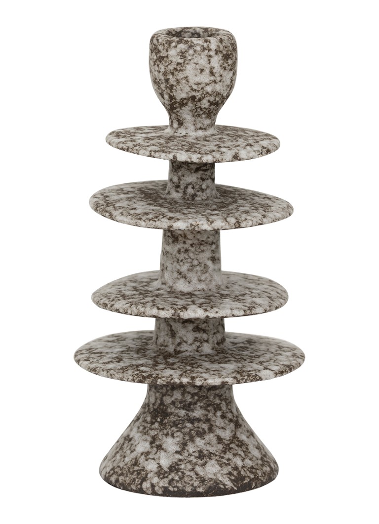 Urban Nature Culture Milo kandelaar 18 cm Donkerbruin - Deal