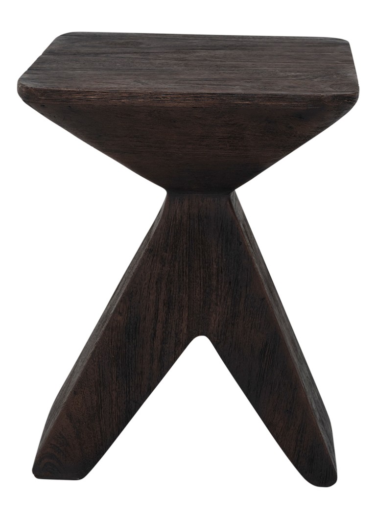 Urban Nature Culture Sion bijzettafel 30 x 30 x 41 cm Donkerbruin - Deal
