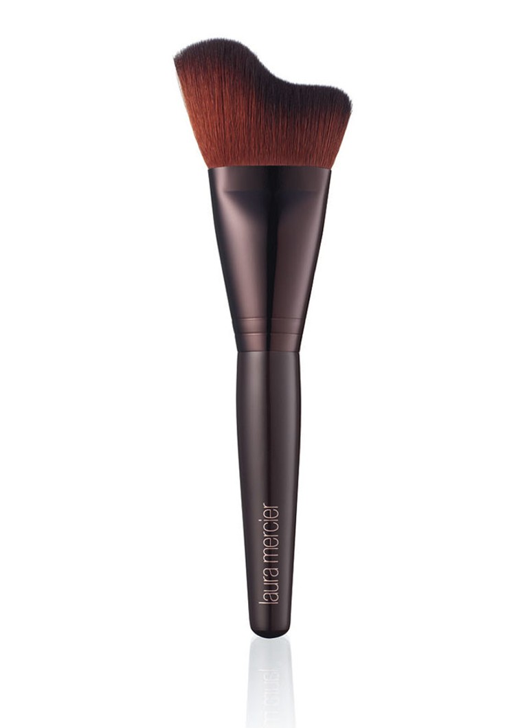 Laura Mercier Glow Powder Brush - make-up kwast Zwart 1 maat Make-up - Deal