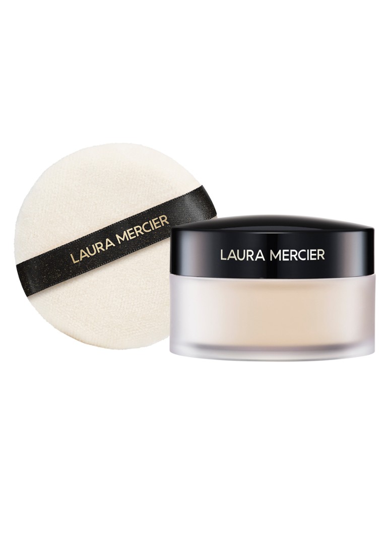 Laura Mercier Indulgent Icons Translucent Loose Setting Powder + Puff - Limited Edition make- up set Translucent 1MAAT Cadeausets - Deal