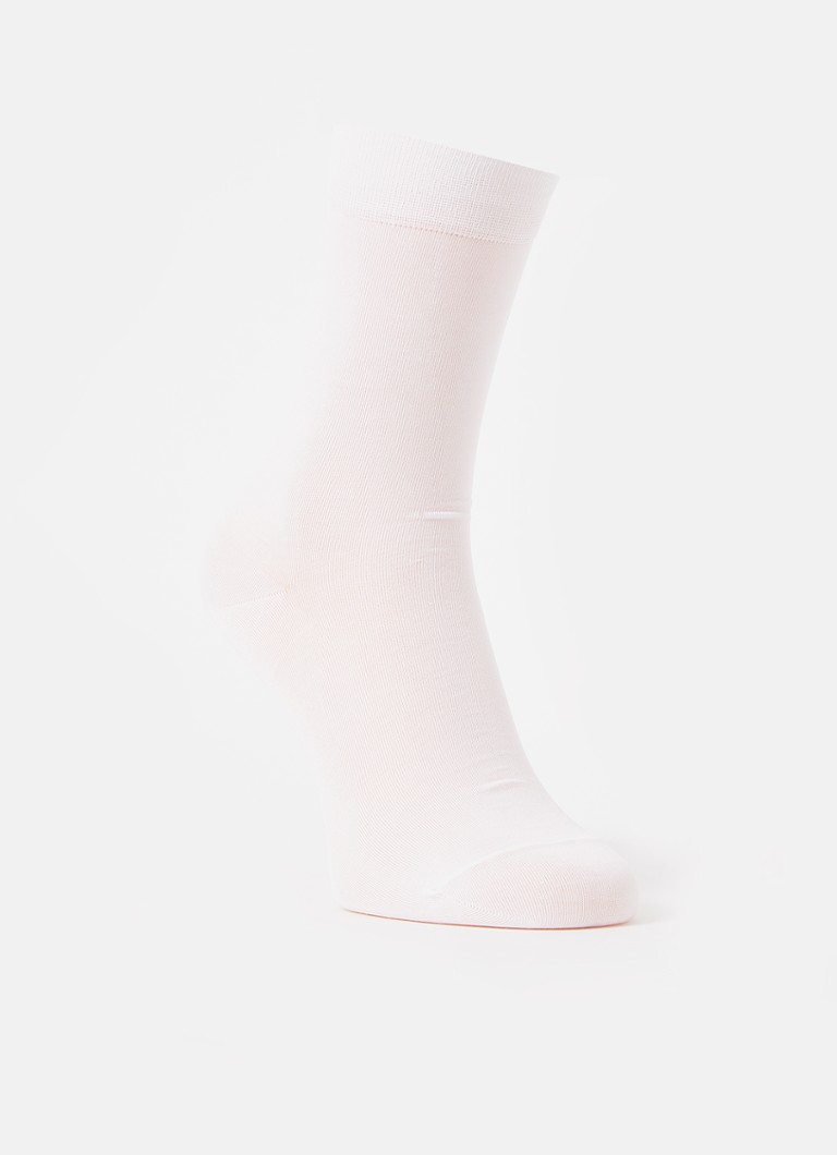 Falke Dames Cotton Touch sokken in katoenblend in de kleur Wit, maat: 39-42