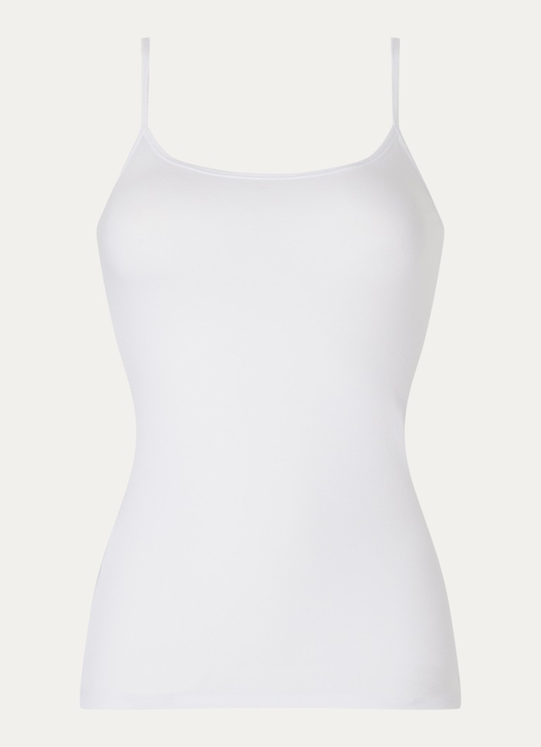 Falke Dames Daily Climate Control singlet in de kleur Wit, maat: XS