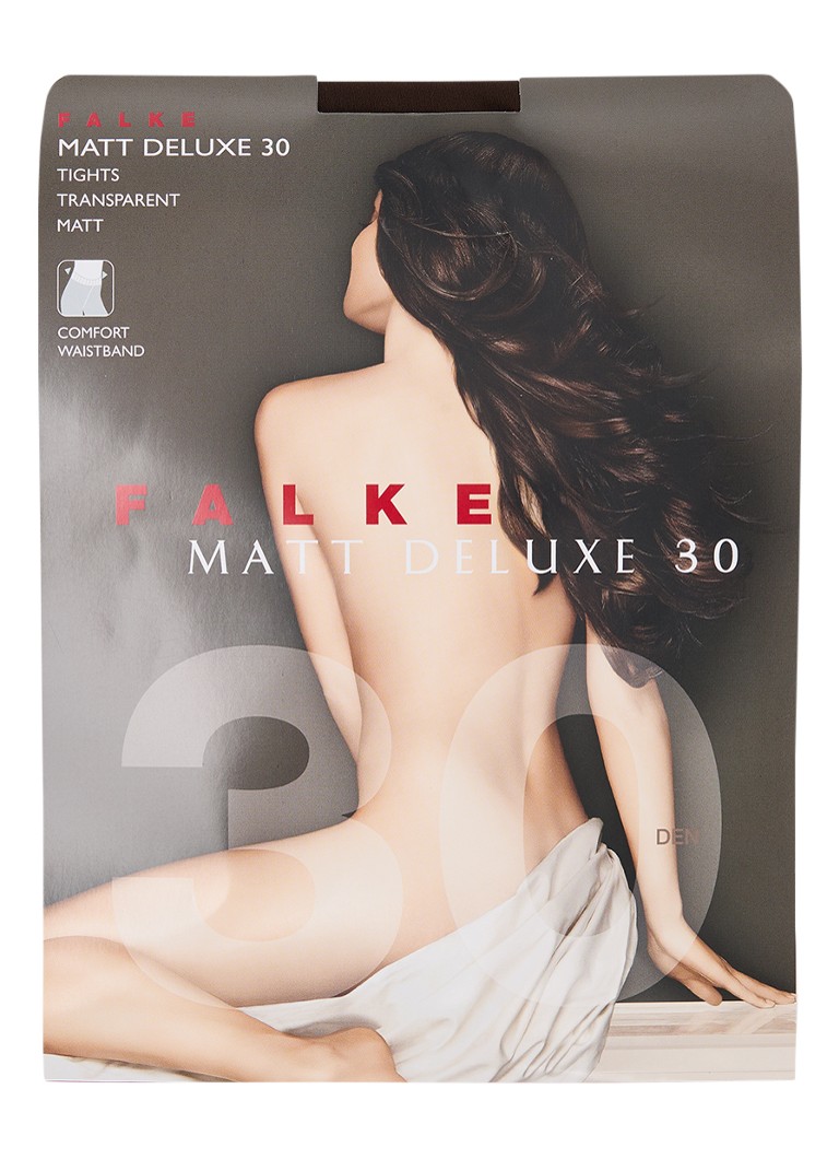 Falke Dames Panty in 30 denier in de kleur Bruin, maat: S