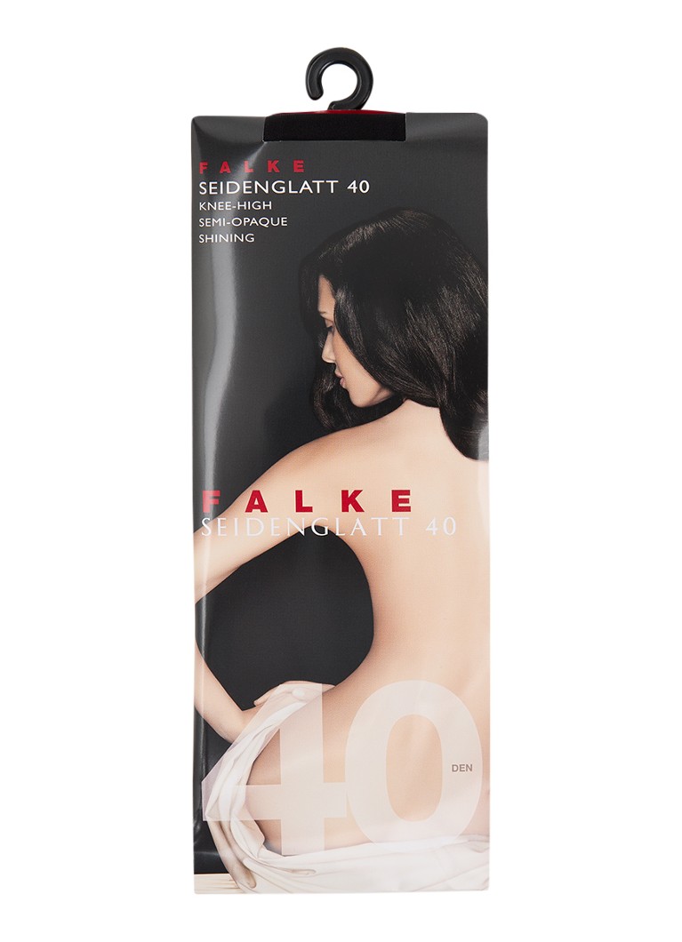 Falke Dames Pantysokken in 40 denier in de kleur Zwart, maat: 39-42