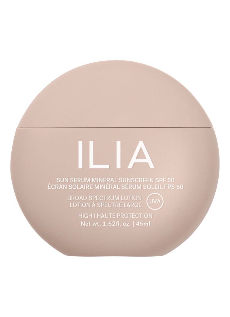 ILIA Beauty Sun Serum Mineral Sunscreen SPF 50 - zonnebrand Light/Medium 45ml Verzorging - Deal