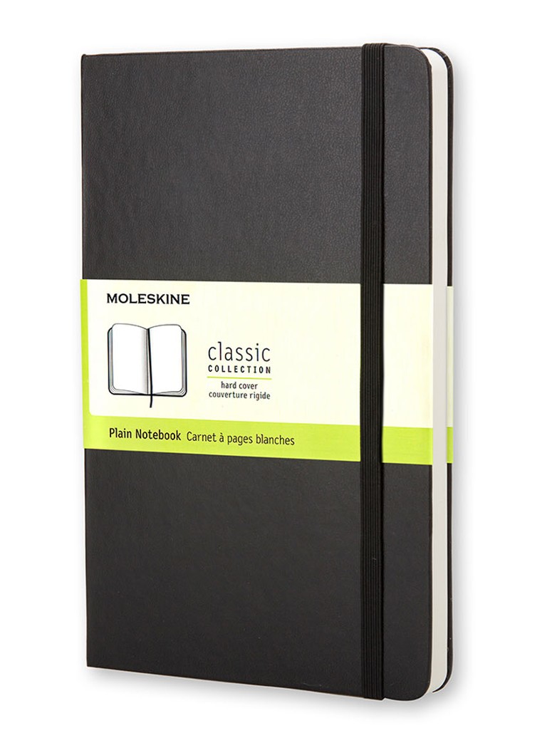 Moleskine Classic blanco notitieboek 14 x 9 cm Zwart - Deal
