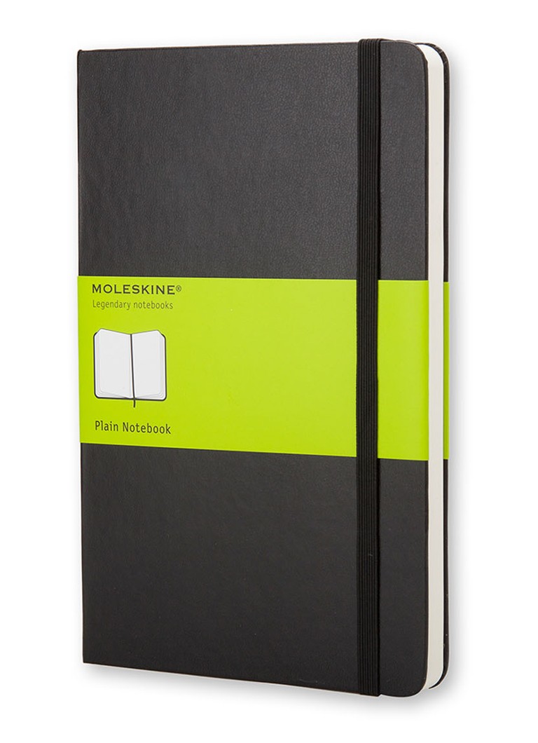 Moleskine Classic blanco notitieboek 21 x 13 cm Zwart - Deal