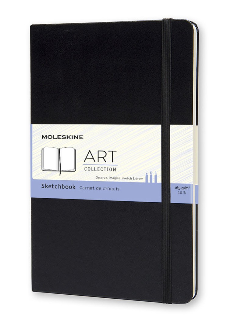 Moleskine Classic Large Hard blanco schetsboek Zwart - Deal