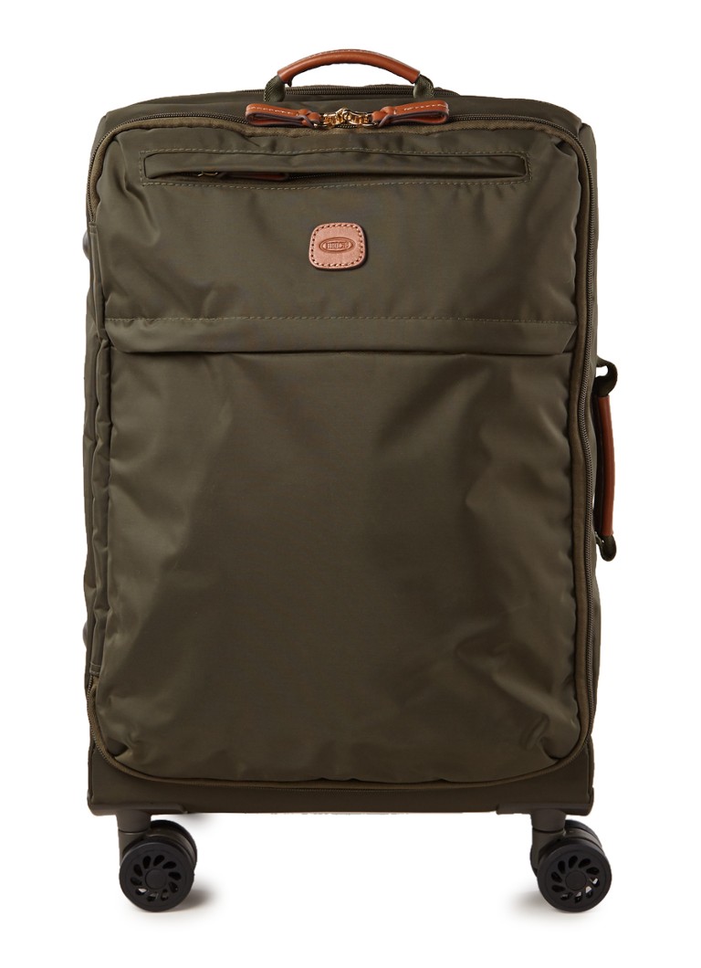 Bric's koffer X-Travel spinner 55 cm Olijfgroen - Deal