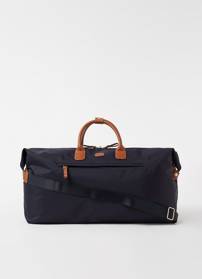 Bric's Heren X-Collection weekendtas met uitneembaar etui in de kleur Donkerblauw, maat: 55x32x20