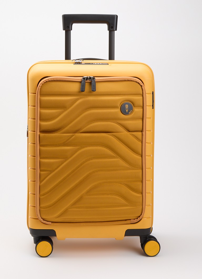 Bric's koffer B|Y Ulisse vergrootbare spinner 55 cm Geel - Deal