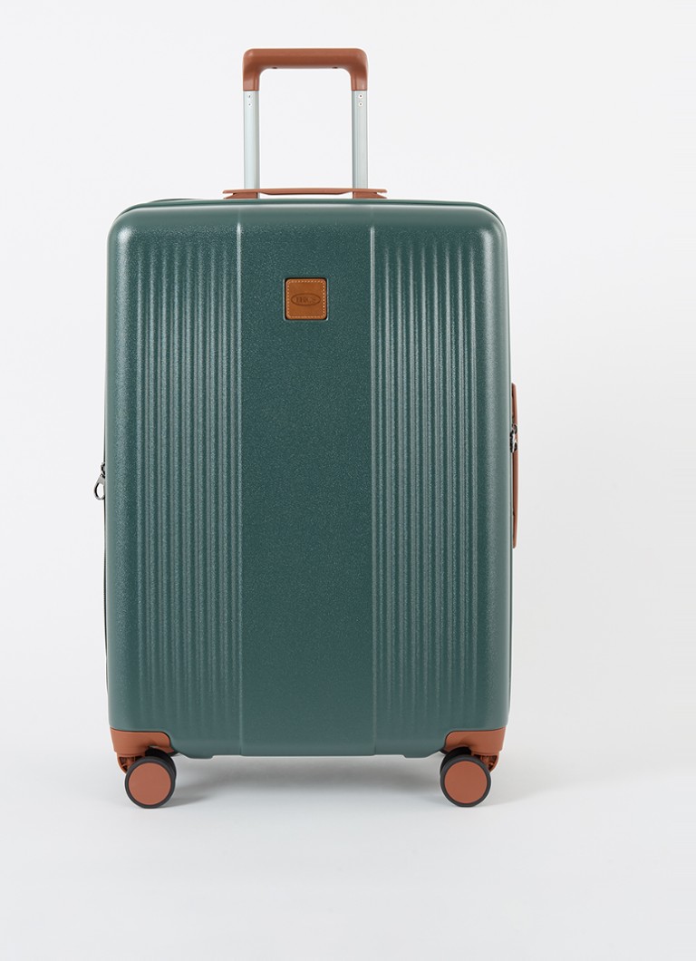 Bric's koffer Ferrara vergrootbare spinner 67 cm Groen - Deal