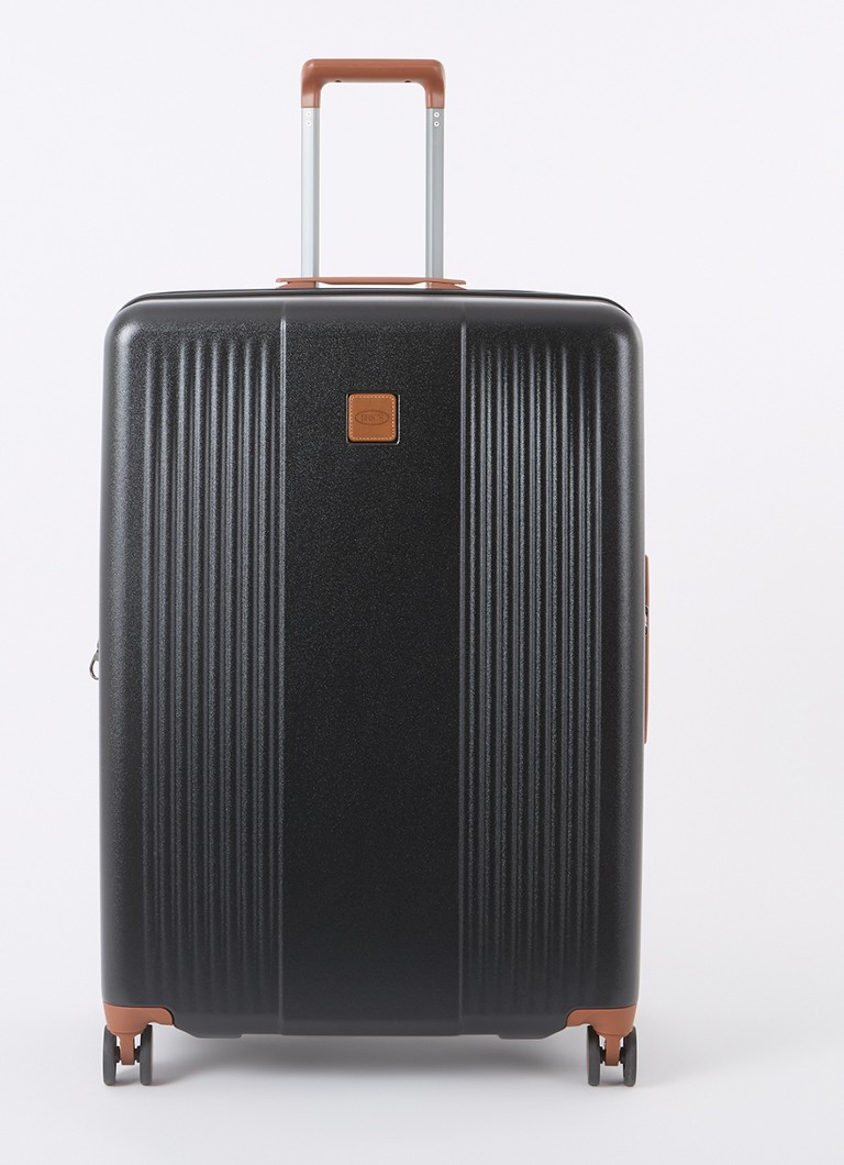 Bric's koffer Ferrara vergrootbare spinner 77 cm Zwart - Deal