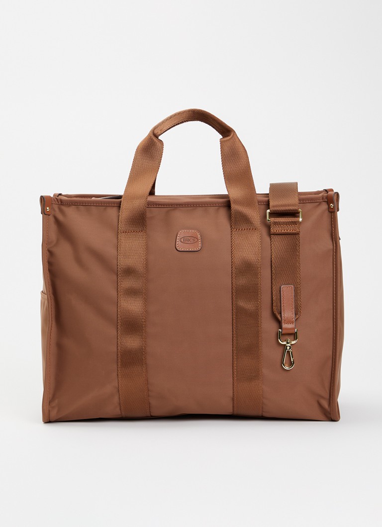 Bric's Dames Opera L shopper met afneembare schouderriem in de kleur Lichtbruin, maat: 1maat