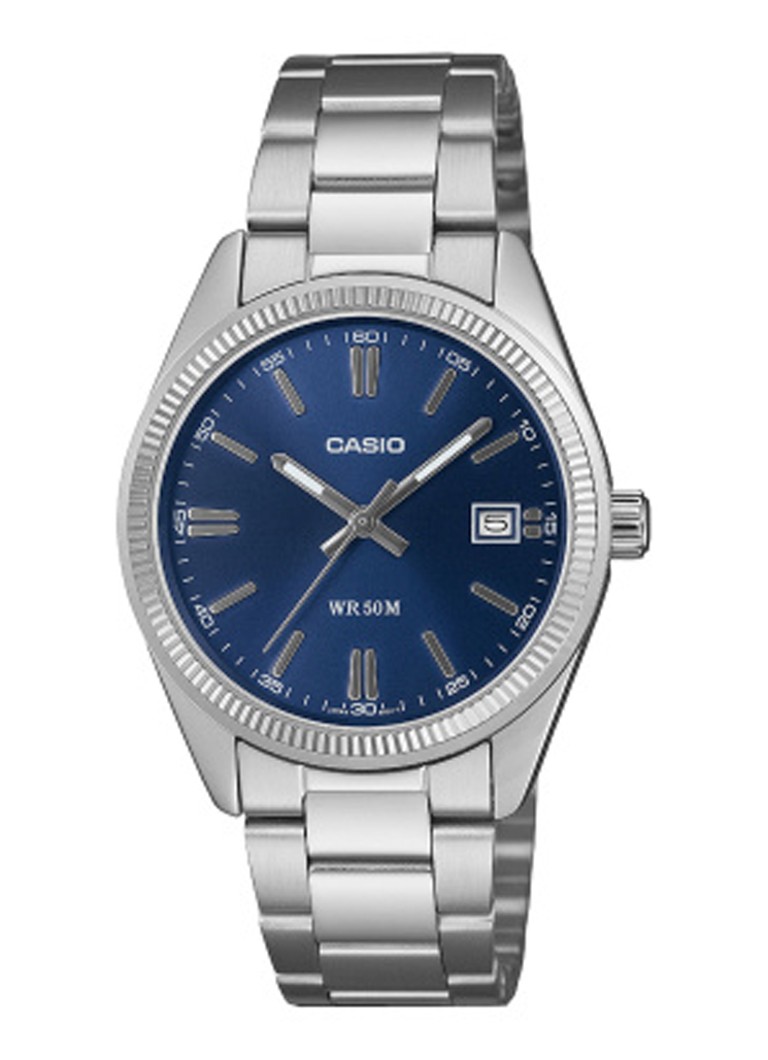Casio Dames Timeless horloge UTP-1302PD-2A1VEF in de kleur Zilver, maat: 42mm