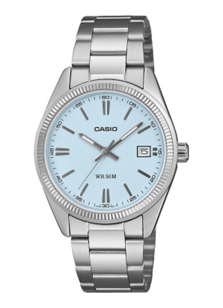 Casio Dames Timeless horloge UTP-1302PD-2A2VEF in de kleur Zilver, maat: 42mm
