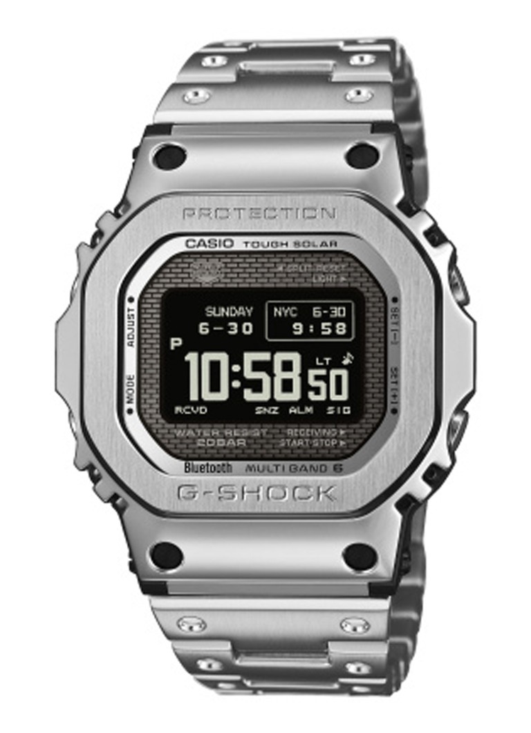 G-Shock Heren The Origin horloge GMW-BZ5000D-1ER in de kleur Zilver, maat: 55,4mm