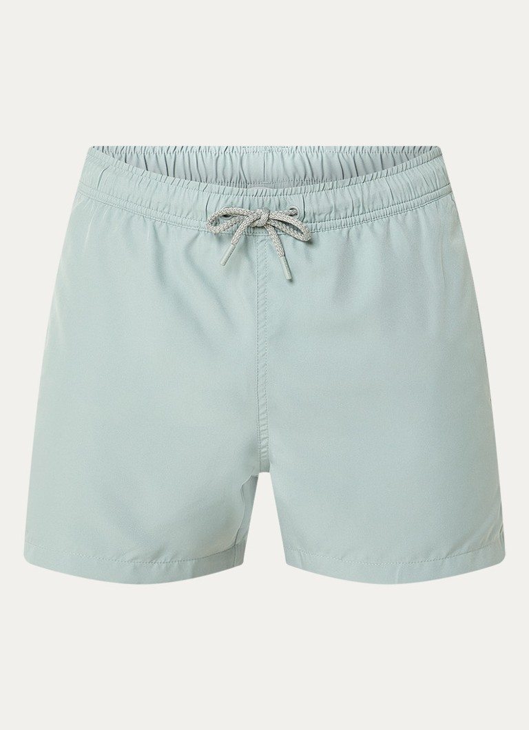 Björn Borg Heren Zwemshorts met steekzakken in de kleur Olijfgroen, maat: L