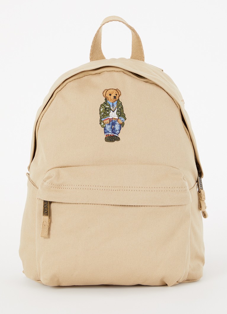 Ralph Lauren Rugzak met 13 inch laptopvak in de kleur Camel, maat: OS